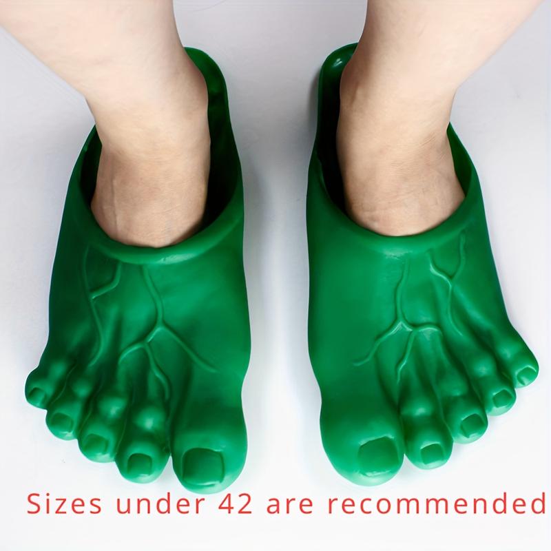 Novelty Bare Foot Slippers with Sculpted Toes for Costume Parties and Dress-Up [YQT:ULO-261012-007:7651b7fe81ae32cb]