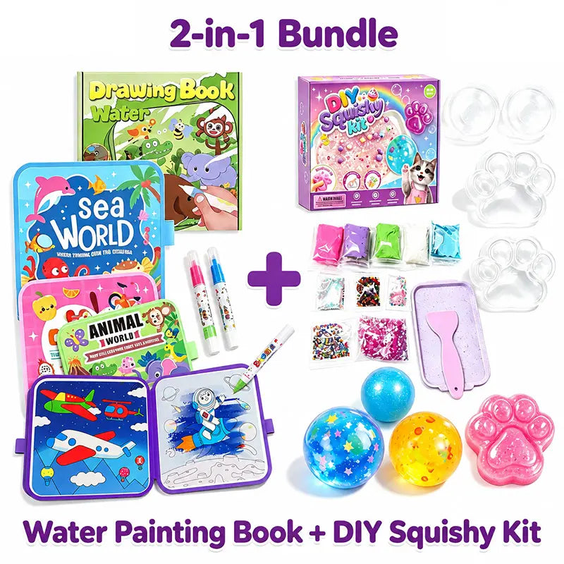 DIY Cat Paw and Ball Squishy Craft Kit with Colorful Decorations [YQT:ULO-260924-001:682f16aeacd749cd]
