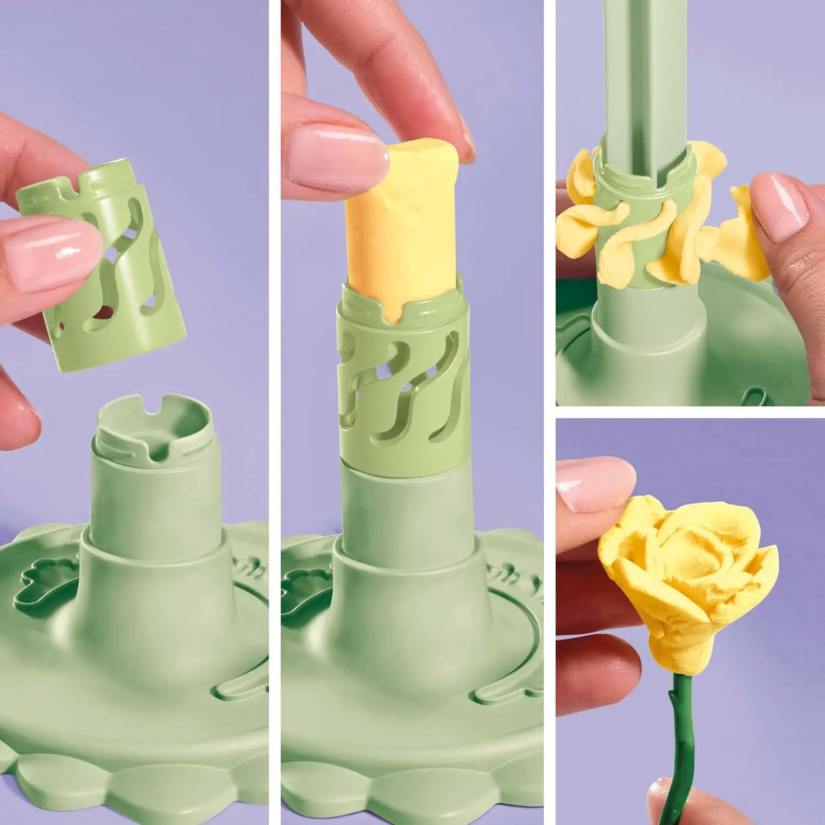 Blooms by Play-Doh Meadow Bouquet Kit, Doh Bouquet Assortment- Floral Crafts for Adults & Teens
