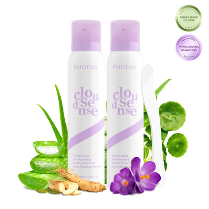 PHOFAY Body Hair Removal Mousse and Cream with Citrus Scent [YQT:ULO-260916-006:c320926ee4fa4279]