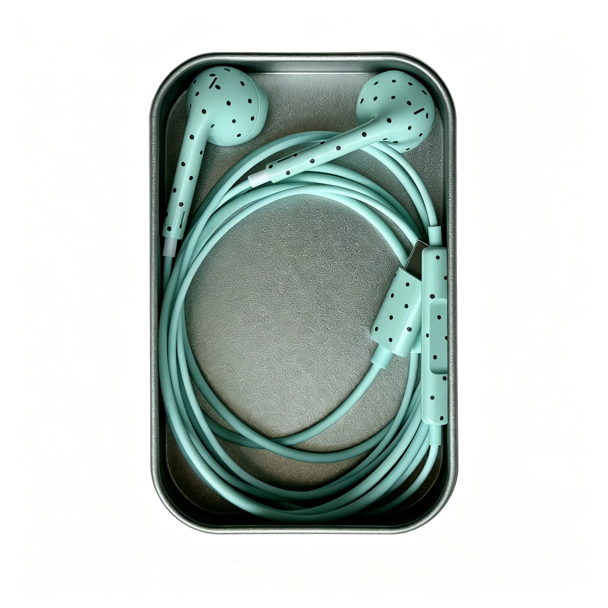 USB-C Wired Earbuds with Star and Polka Dot Designs in Multiple Colors [YQT:ULO-260916-008:8d3a994120979cc7]