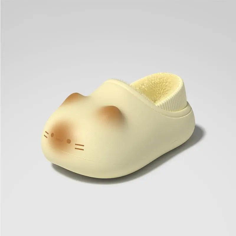 Cute Cat and Rabbit Slippers with Sculpted Ears and Animal Faces [YQT:ULO-260912-002:50d8eac9bb3f879f]