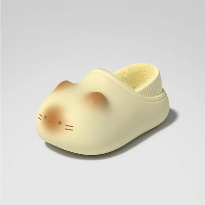 Cute Cat and Rabbit Slippers with Sculpted Ears and Animal Faces [YQT:ULO-260912-002:50d8eac9bb3f879f]