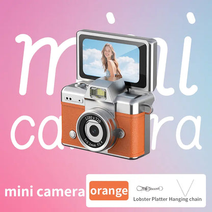 Mini Retro Digital Keychain Camera with Flip Screen and Flash [YQT:ULO-261012-002:ff3960b598a00d4e]