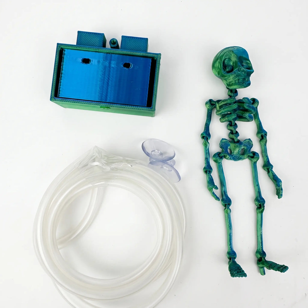 Halloween Skeleton Dancer Aquarium Ornament with Movable Joints and Swinging Box Base [YQT:ULO-260911-004:974ea08dd0385900]