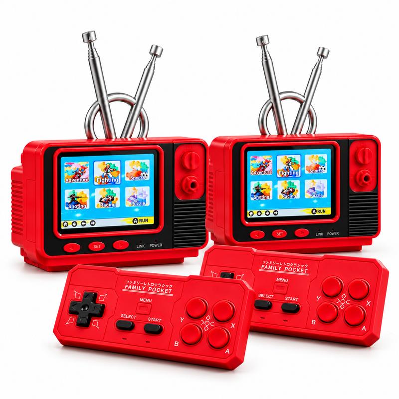 Retro TV Style Gaming Console with 308 Classic Games and Controller [YQT:ULO-261017-002:6ae3005ad2246eaa]