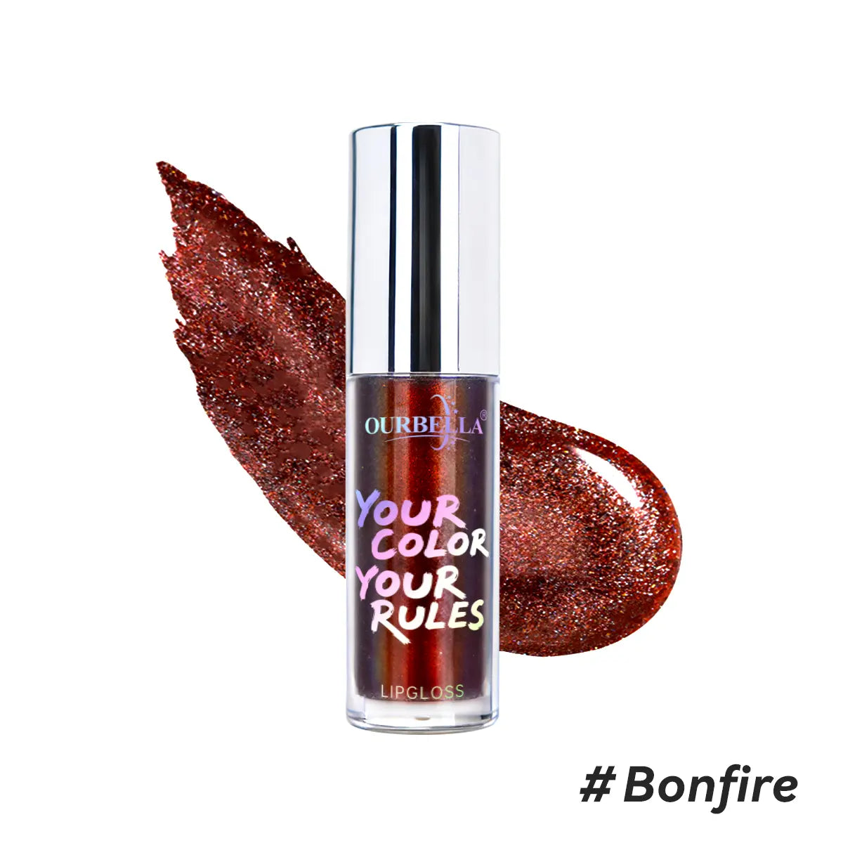 Ourbella Glitter Lip Gloss with Shimmering Color and High Shine Finish [YQT:ULO-260912-003:68bb981ef6e76851]