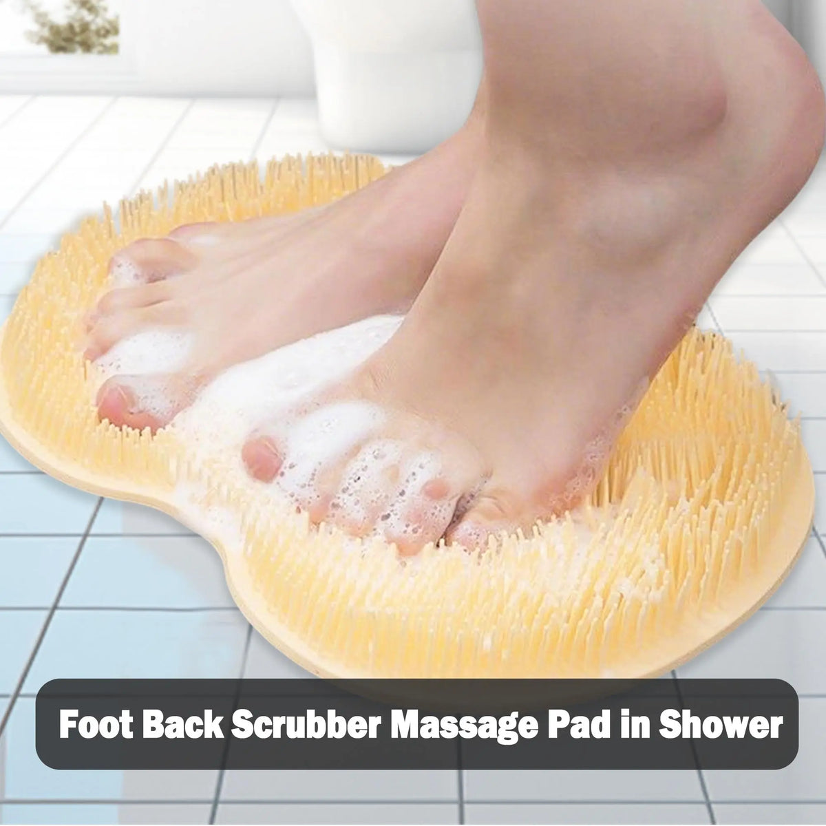 Silicone Shower Foot and Back Scrubber Mat with Suction Cups [YQT:ULO-260924-007:65dd4ee8f7e03e2d]