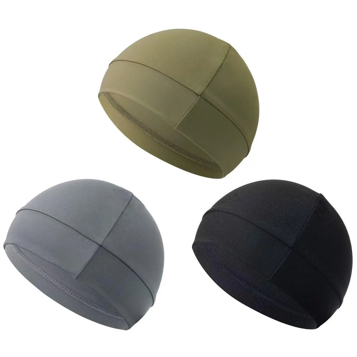 Unisex Stretch Skull Cap with Plain Color Design for Cycling and Everyday Wear [YQT:ULO-260916-011:5334798c21477719]
