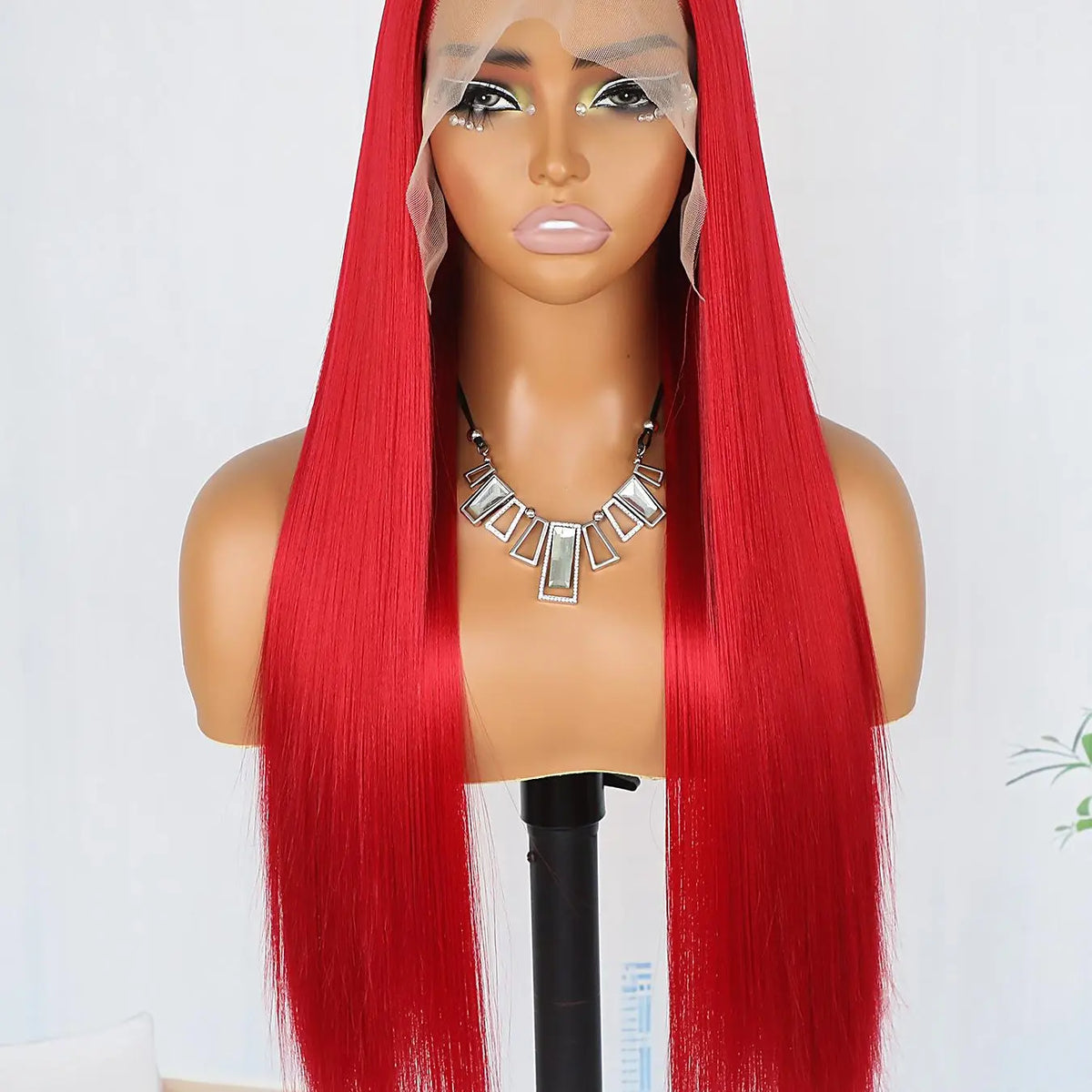 28 Inch Long Straight Synthetic Lace Front Wig in Multiple Colors [YQT:ULO-261008-004:142199f68dd1119b]