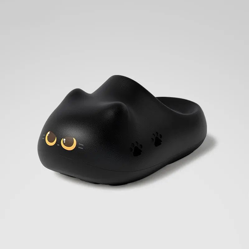 Cute Cat and Rabbit Slippers with Sculpted Ears and Animal Faces [YQT:ULO-260912-002:2d379535679eeeb5]