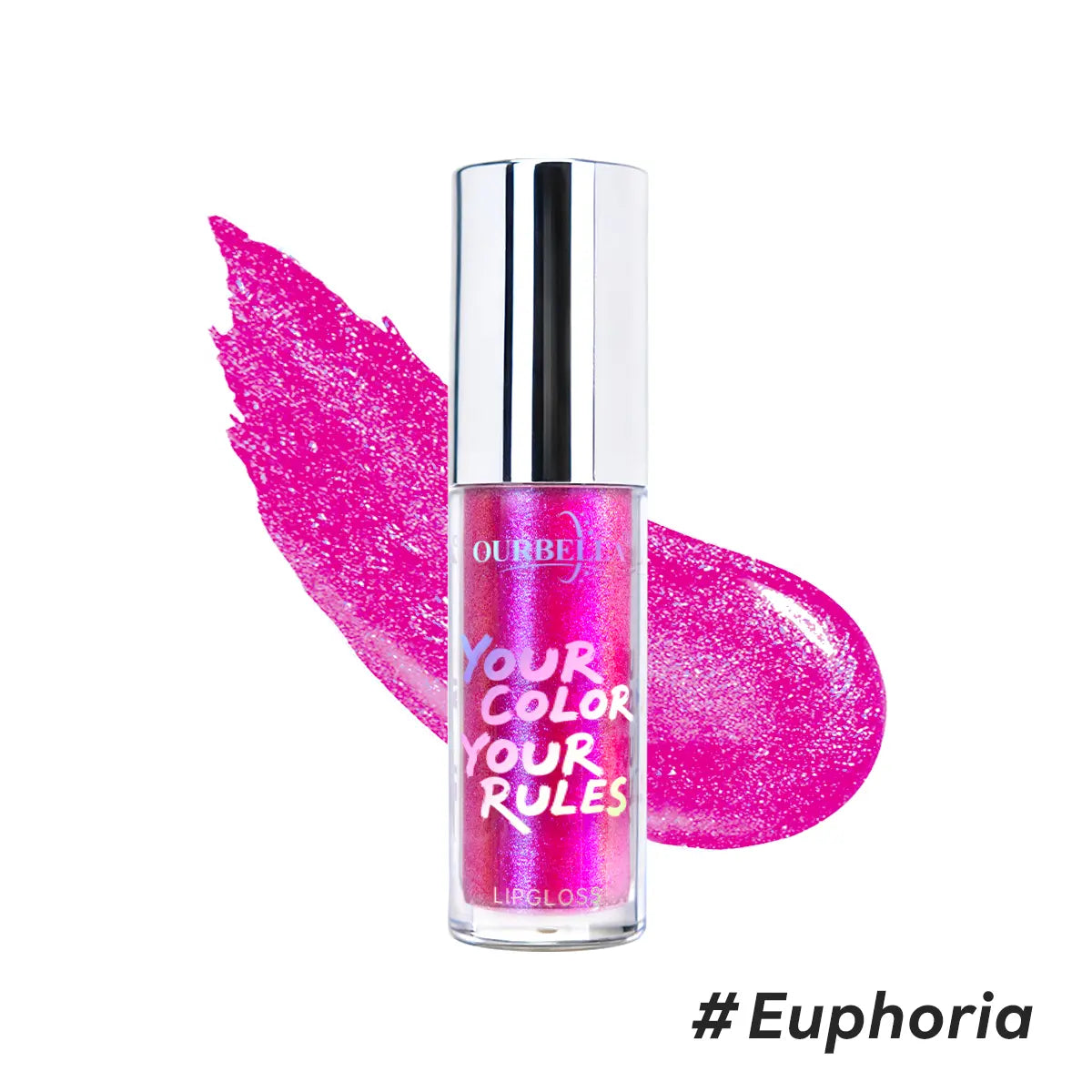 Ourbella Glitter Lip Gloss with Shimmering Color and High Shine Finish [YQT:ULO-260912-003:a56ad34d18fc0bc5]