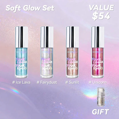 Ourbella Glitter Lip Gloss with Shimmering Color and High Shine Finish [YQT:ULO-260912-003:a7f858758437c056]
