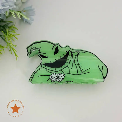 Halloween Claw Hair Clips with Horror Faces, Ghosts and Novelty Designs [YQT:ULO-261008-003:6e22a40296b49dc8]