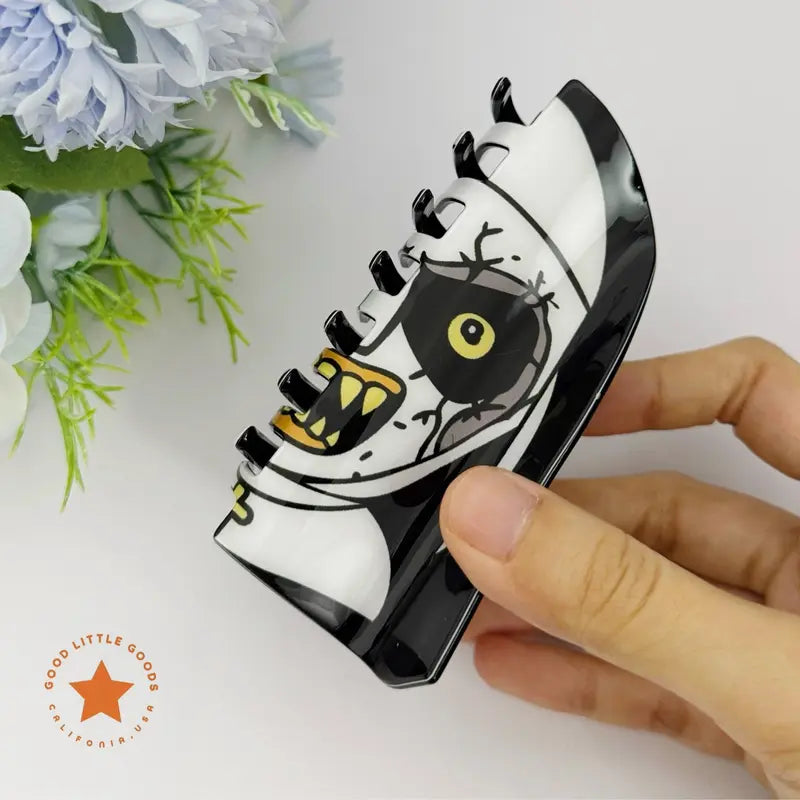 Halloween Claw Hair Clips with Horror Faces, Ghosts and Novelty Designs [YQT:ULO-261008-003:97c884788204cbe8]