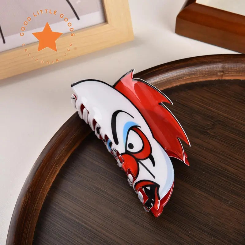 Halloween Claw Hair Clips with Horror Faces, Ghosts and Novelty Designs [YQT:ULO-261008-003:867e7bb21d6d2029]
