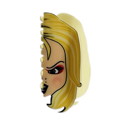 Halloween Claw Hair Clips with Horror Faces, Ghosts and Novelty Designs [YQT:ULO-261008-003:9eccc72b88e39f3c]