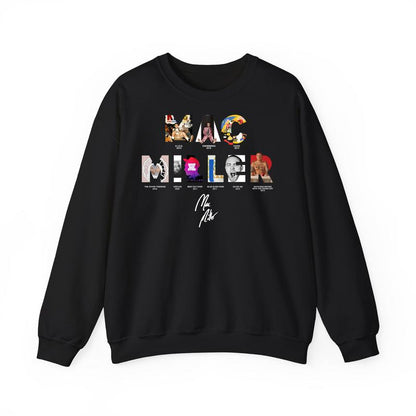 Mac Miller Album With Sign Graphic Sweatshirt, Vintage Rap Tee, Hip Hop Sweatshirt & Hoodie, Unisex Cotton T-Shirt, Streetwear Tropical