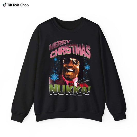 Christmas Sweater Pinky From Friday Merry Christmas, Christmas Santa hat Unisex Sweatshirt