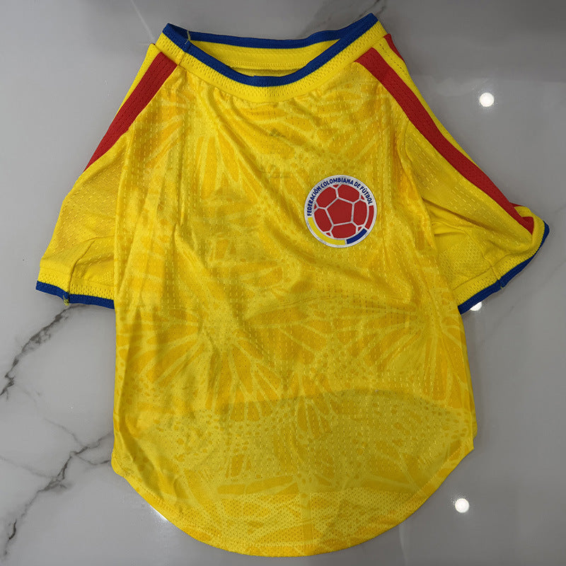 Pet Jersey Camisa de México para mascota