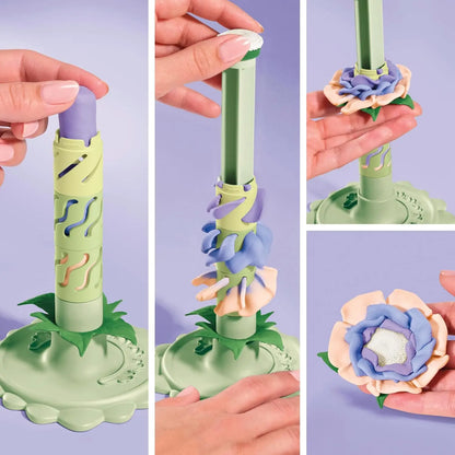Blooms by Play-Doh Meadow Bouquet Kit, Doh Bouquet Assortment- Floral Crafts for Adults & Teens